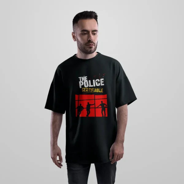 تیشرت اورسایز د پلیس طرح Certifiable (The Police) کد 30571